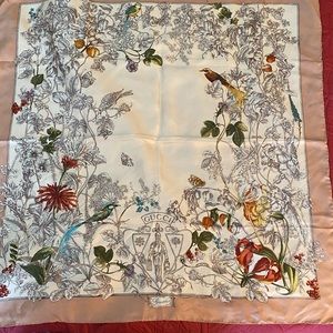 Gucci silk scarf